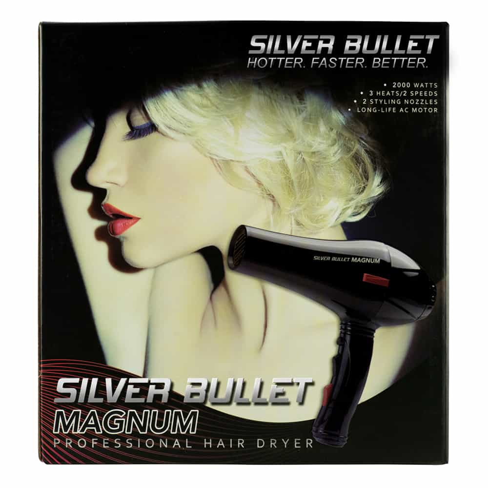 Silver Bullet Magnum Hair Dryer Black Black2blonde